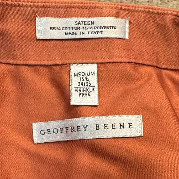 Geoffrey Beene Men's Rust Shirt Jacket - Picture 6 of 6